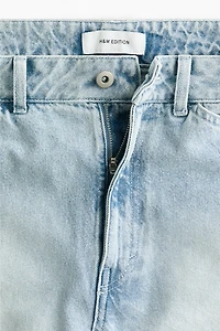 Barrel Leg Regular Waist Jeans