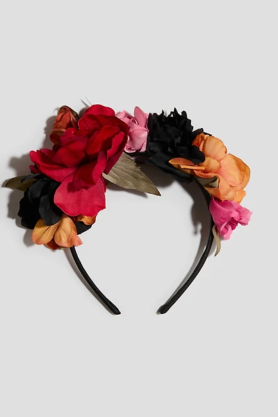 Flower-Detail Hairband