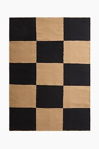 Checked Cotton Rug