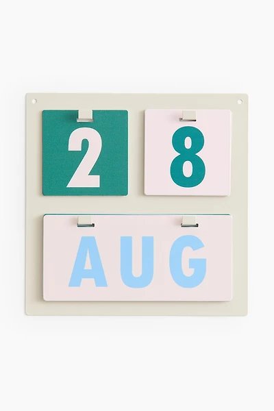 Manual wall Calendar