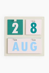 Manual wall Calendar
