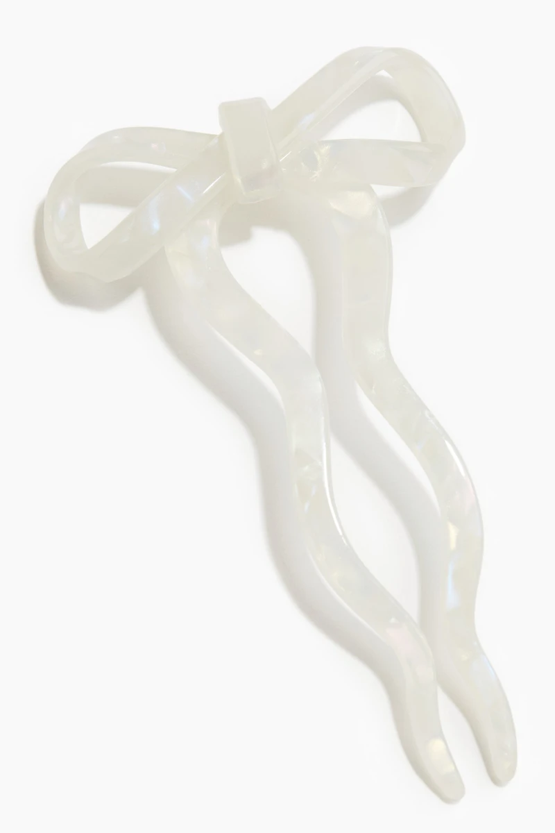 Bow-Detail Hair Stick