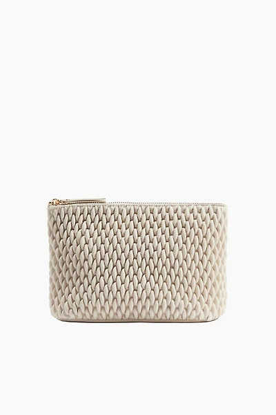 Quilted Makeup Bag