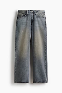 Jean décontracté coupe bottillon