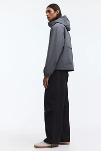 Water-Repellent Nylon Windbreaker