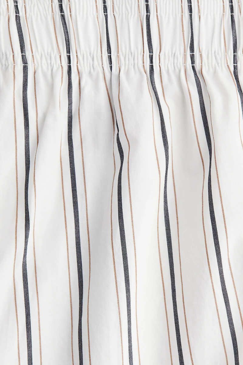 Ankle-Length Cotton Pants