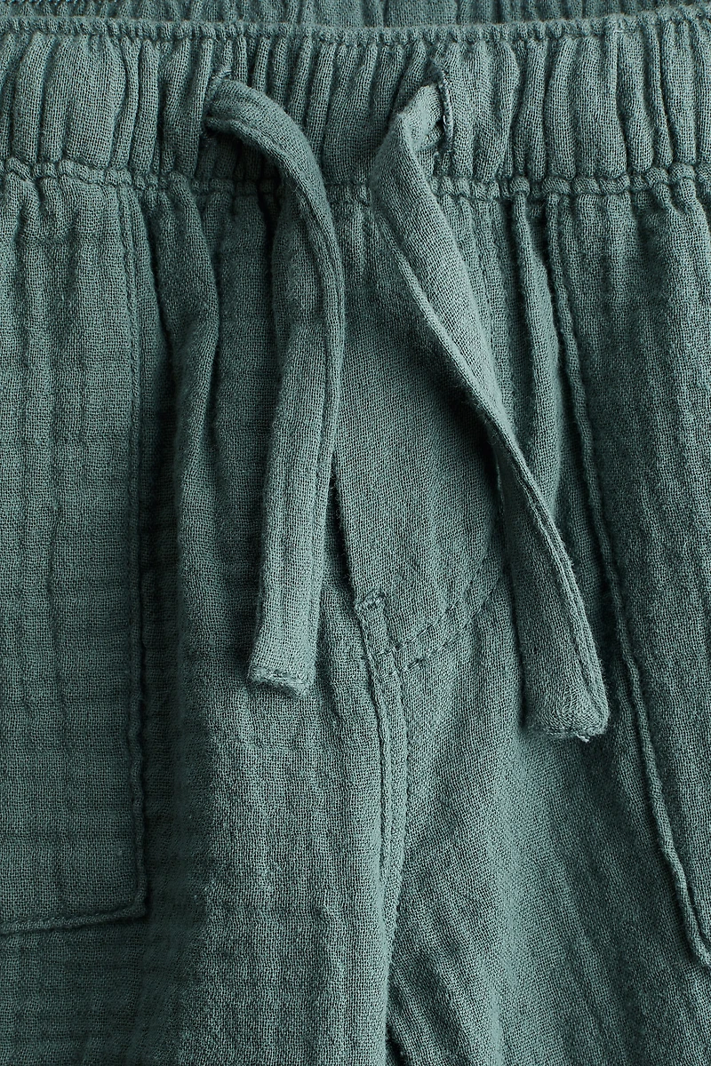 Cotton Muslin Pants