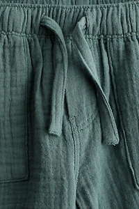 Cotton Muslin Pants