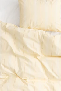 Ensemble de couette lit simple en percale coton
