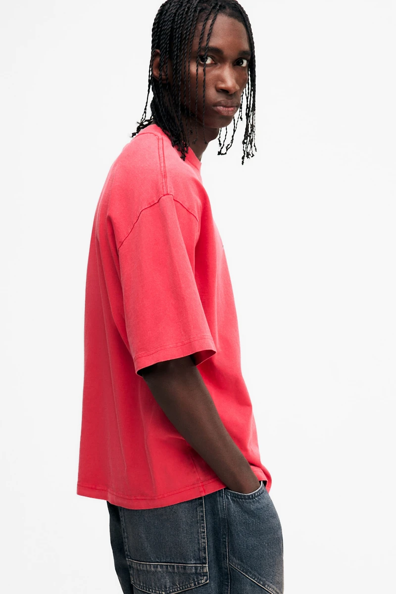 Loose-Fit Washed T-Shirt