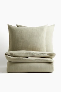 Muslin King/Queen Duvet Cover Set