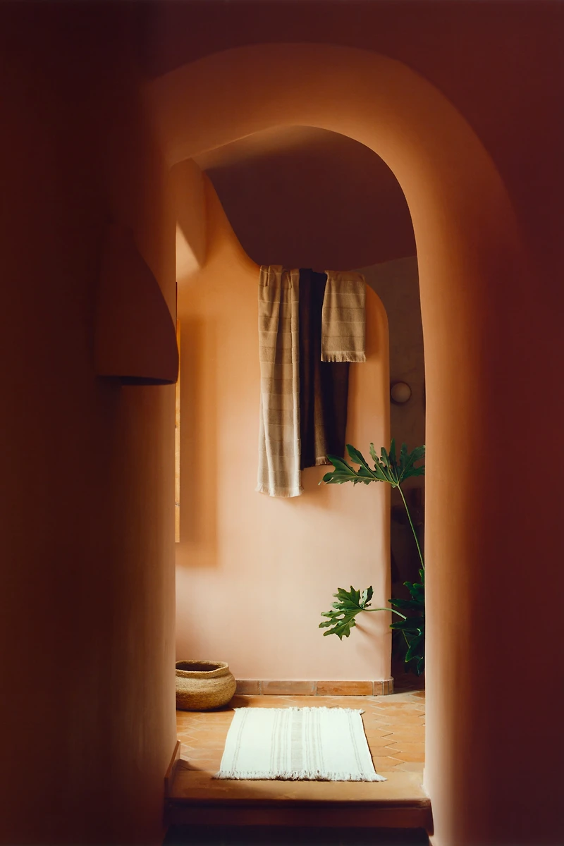 Serviette en coton éponge