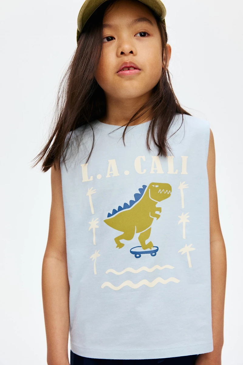 Printed Tank Top