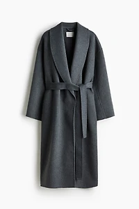 Handmade Wool-Blend Coat