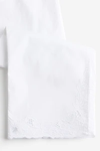 Pajamas with Eyelet Embroidery