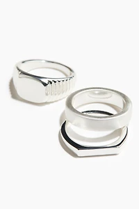 3-Pack Metal Rings