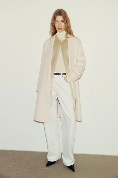 Handmade Wool-Blend Coat