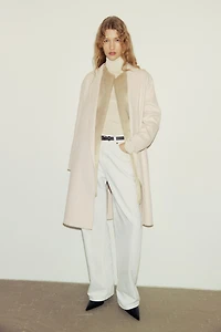 Handmade Wool-Blend Coat