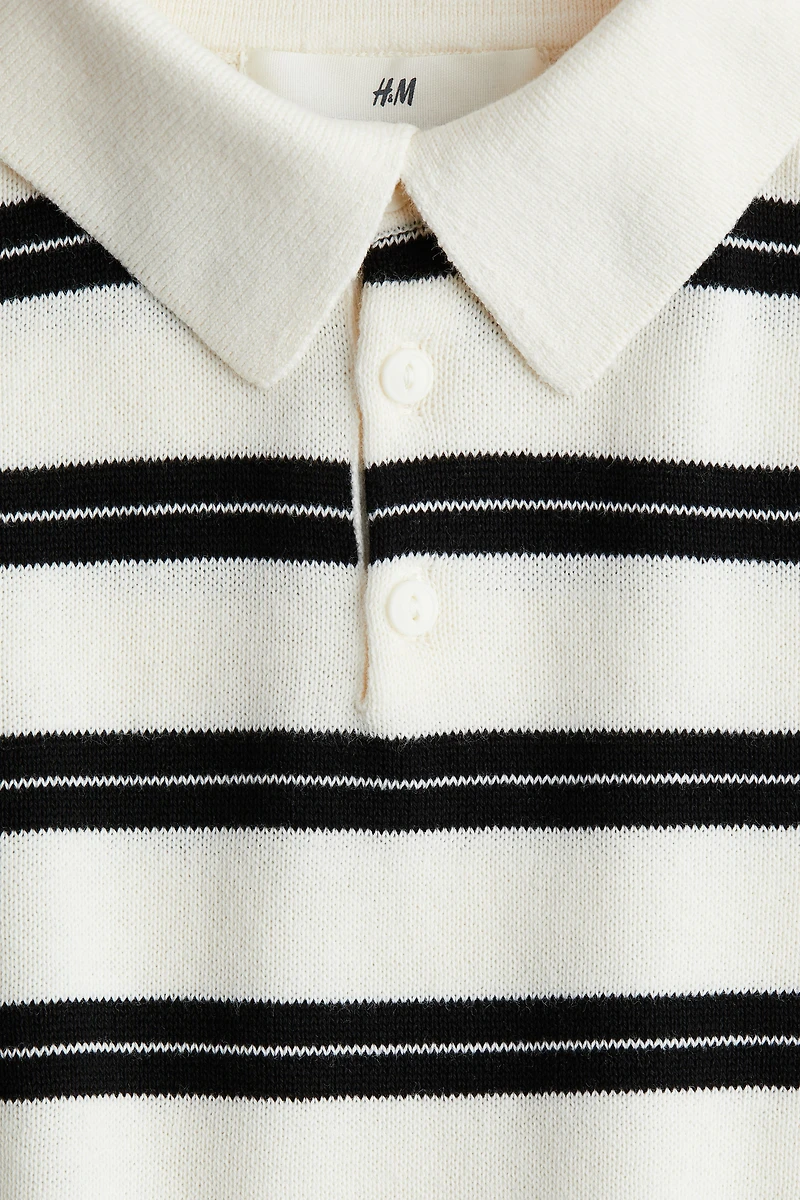 Cotton-Knit Polo Shirt
