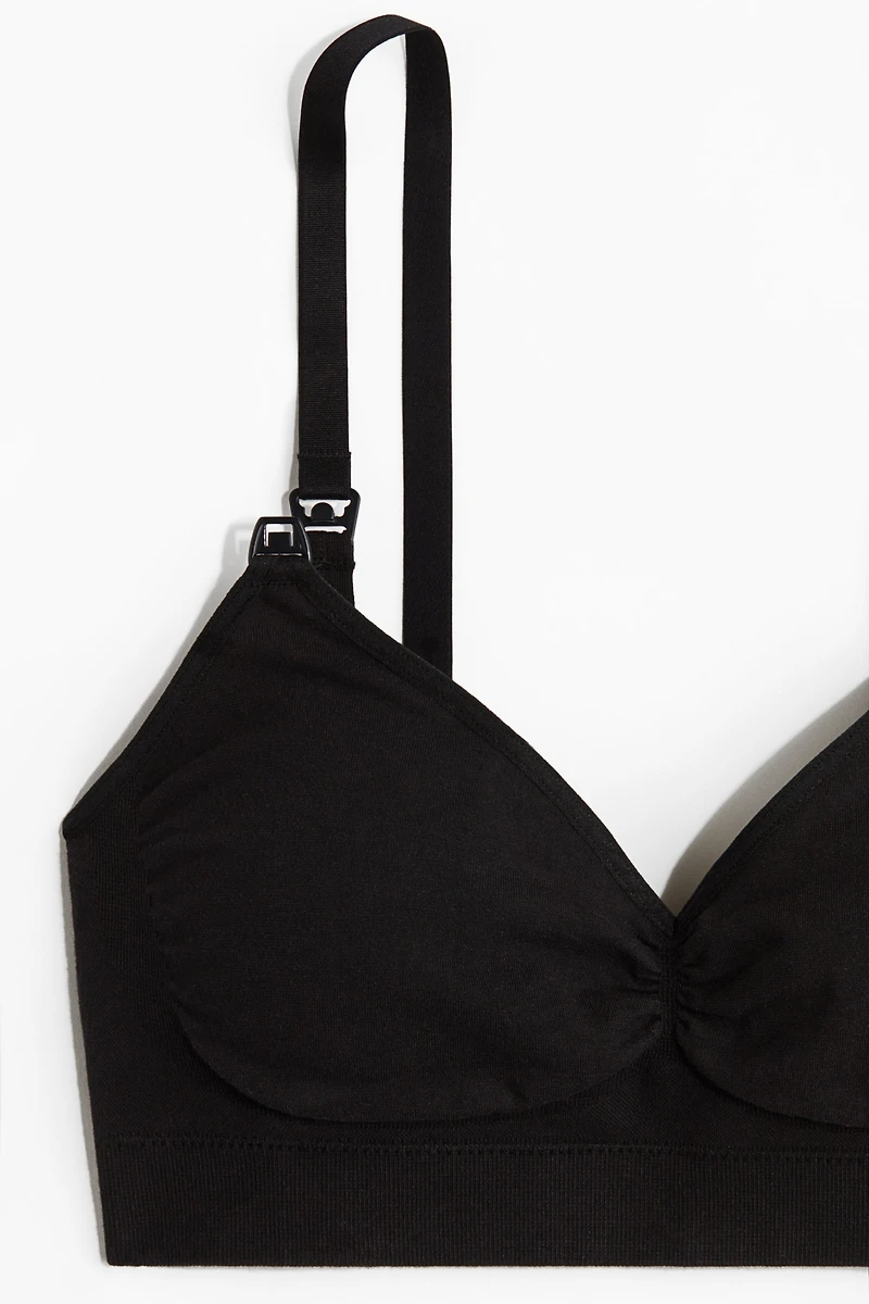Soutien-gorge d'allaitement MAMA en coton mélangé