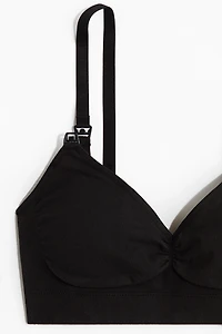 Soutien-gorge d'allaitement MAMA en coton mélangé