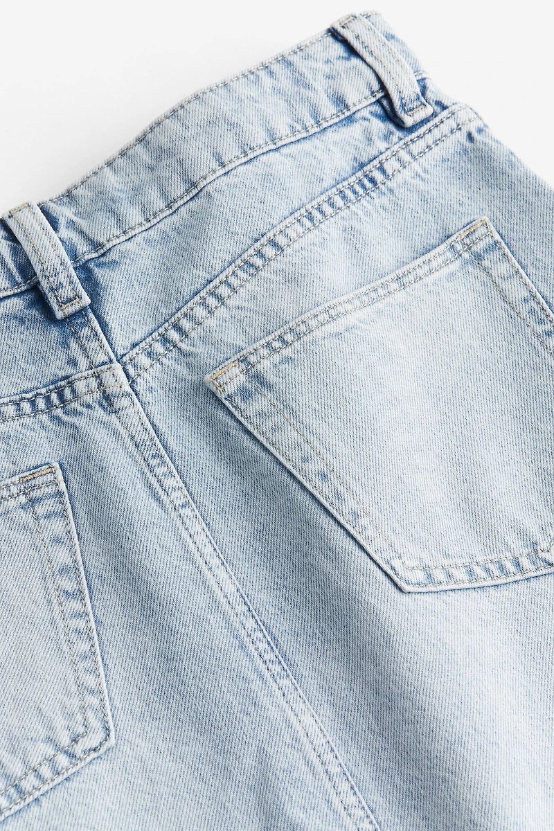 Denim Maxi Skirt