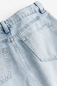 Denim Maxi Skirt