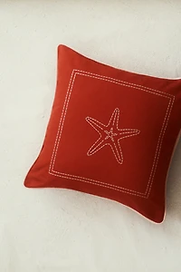 Embroidered-Motif Cushion Cover