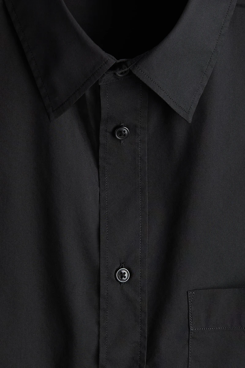 Oversized Short-Sleeved Shirt