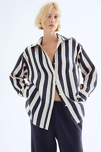 Oversized Linen Shirt
