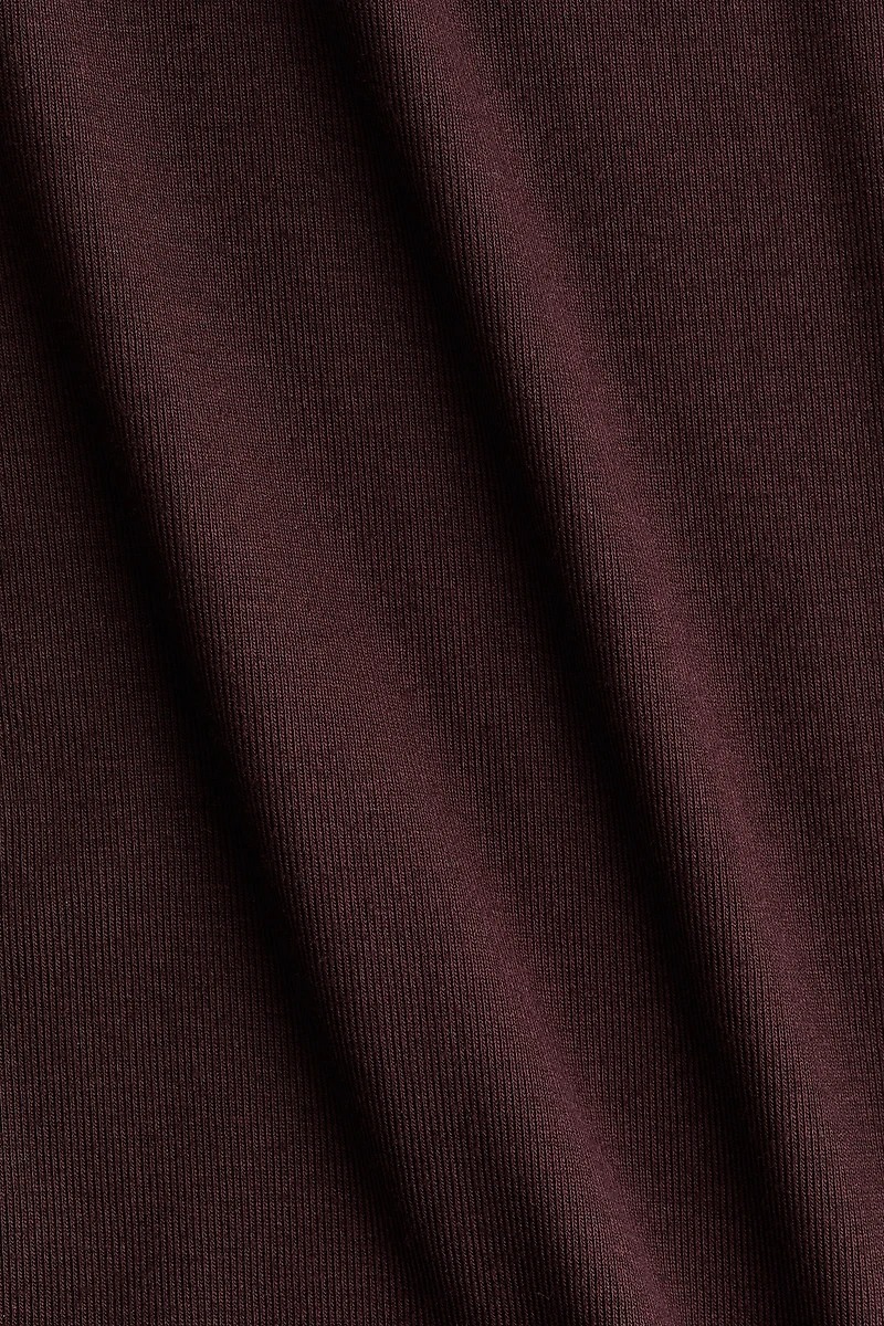 Haut en viscose à effet drapé