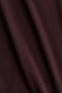 Haut en viscose à effet drapé