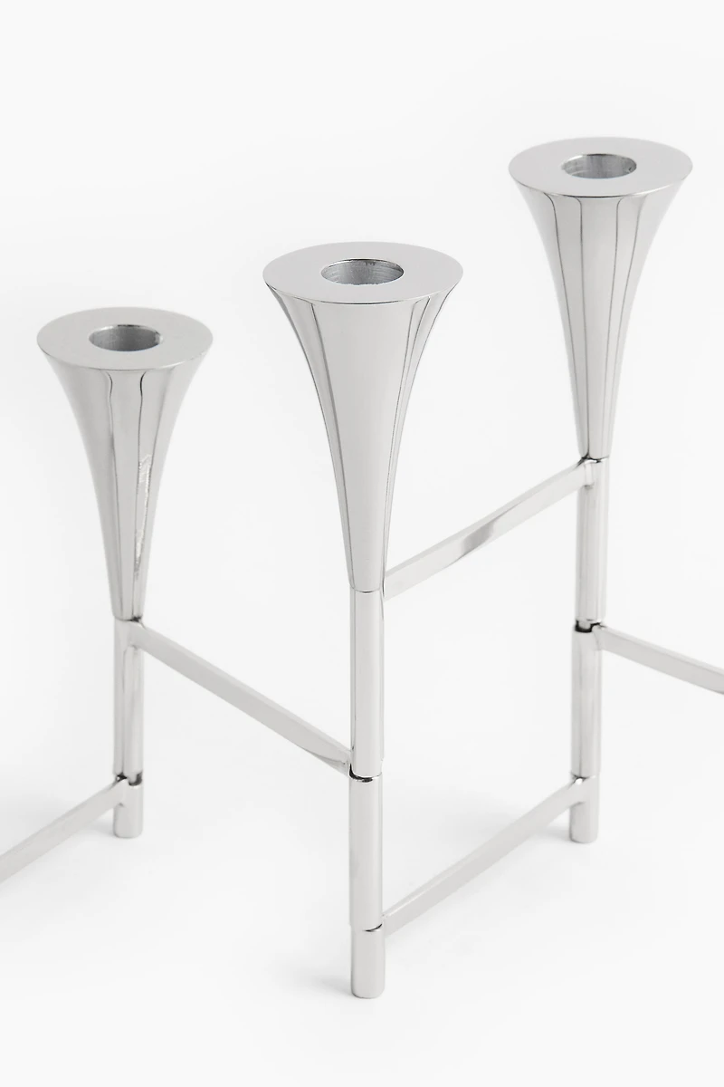 Foldable Stainless Steel Candelabra
