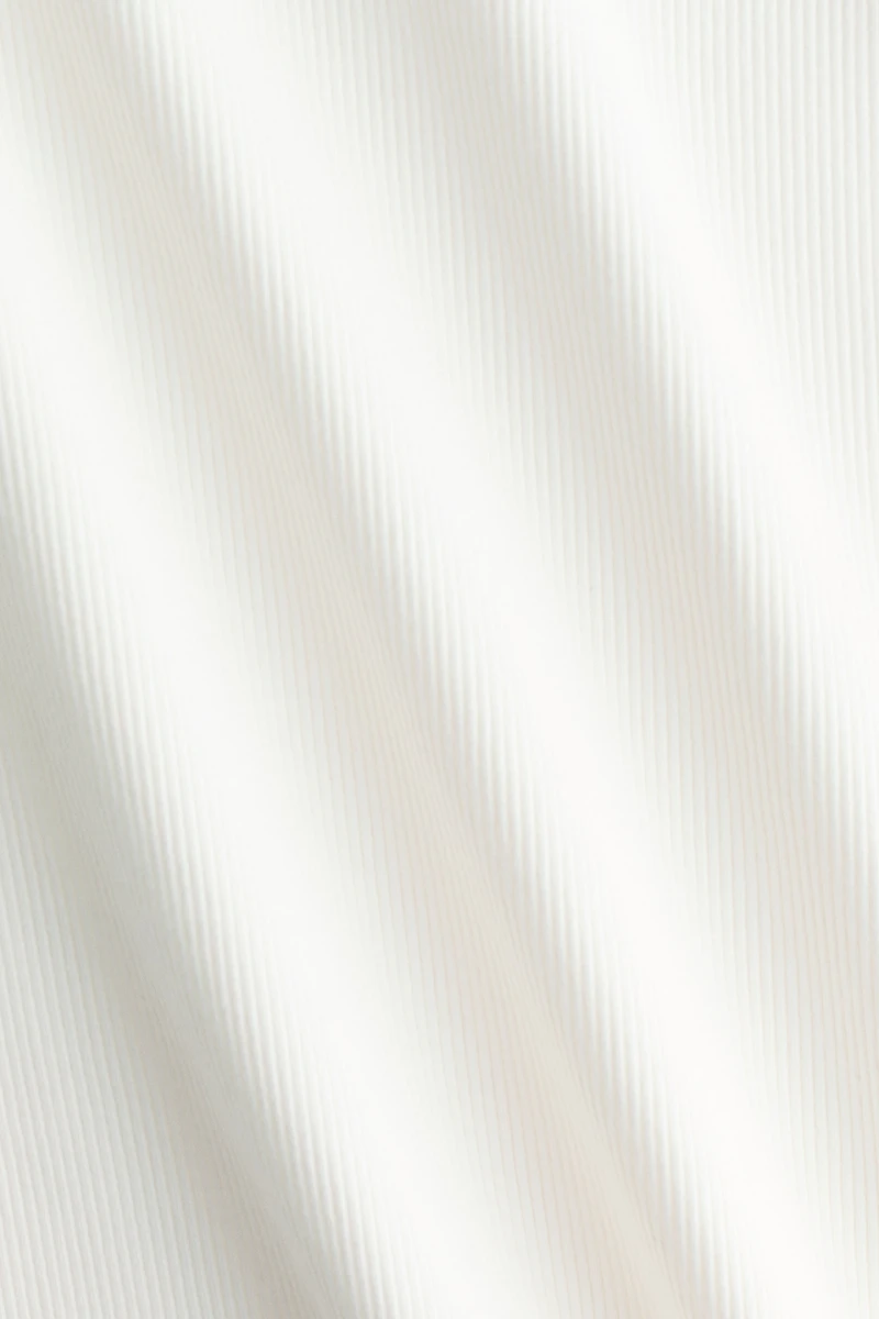 Ribbed V-Neck Tank Top