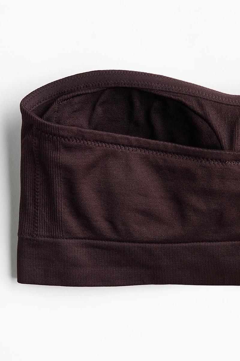 Seamless Padded Bandeau Bra