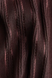 Textured Jersey Top