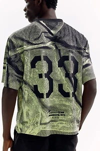 Oversized Boxy Printed T-Shirt