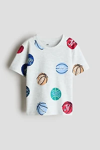 Printed Cotton T-Shirt