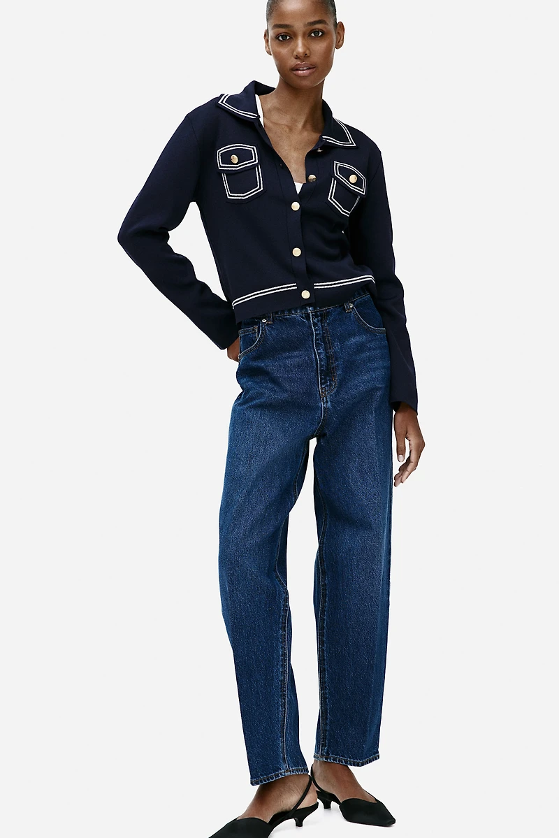 Cardigan with Collar