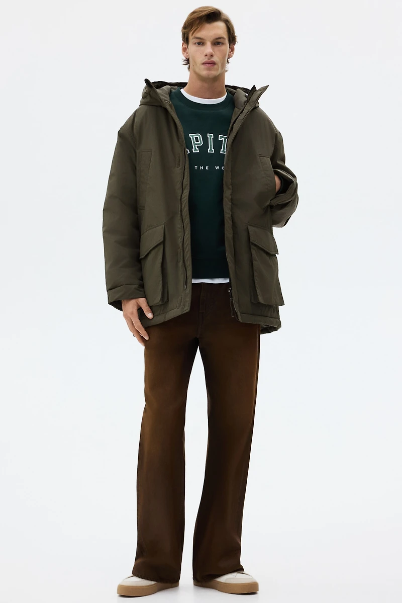 Water-Repellent Padded Parka