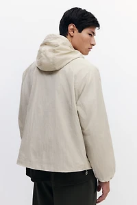 Loose-Fit Nylon Windbreaker