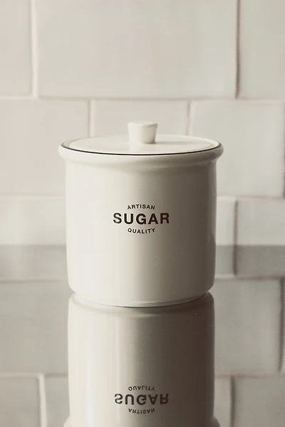 Porcelain Sugar Canister
