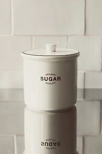 Porcelain Sugar Canister