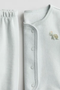 2-piece cardigan and joggers set