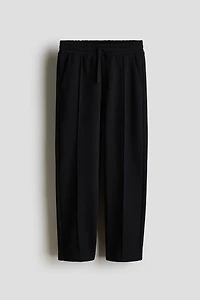 Tapered Piqué Pants