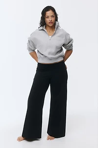 Flared Jersey Pants