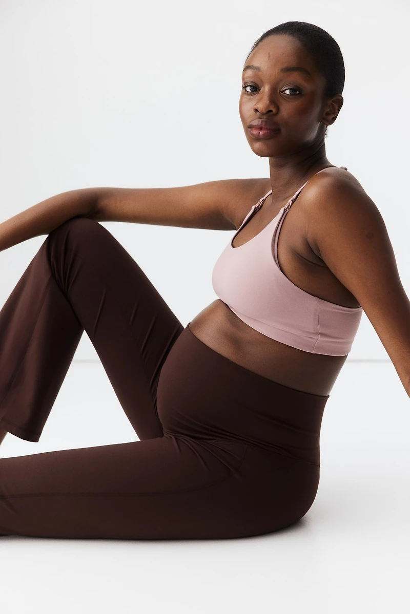 Legging évasé MAMA de sport avec SoftMove™