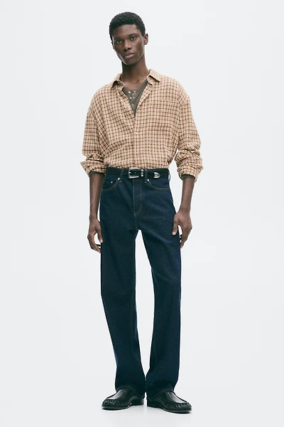 Relaxed-Fit Textured-Weave Shirt