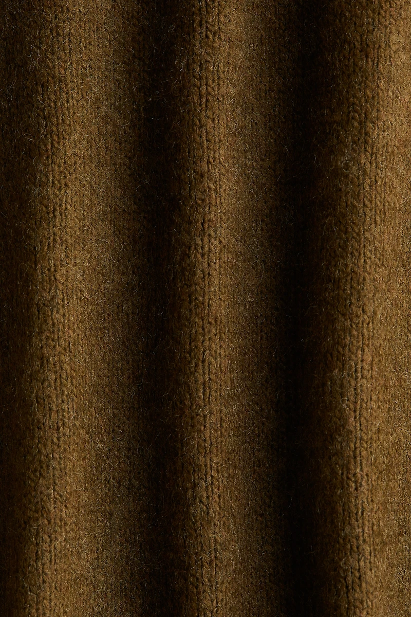 Loose-Fit Turtleneck Sweater