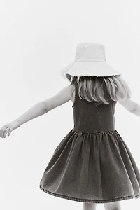 Denim-Look Dress